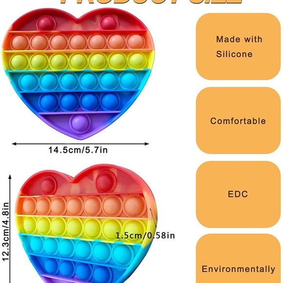 Push and Pop Sensory Bubble Toys - Picture 5 of 9